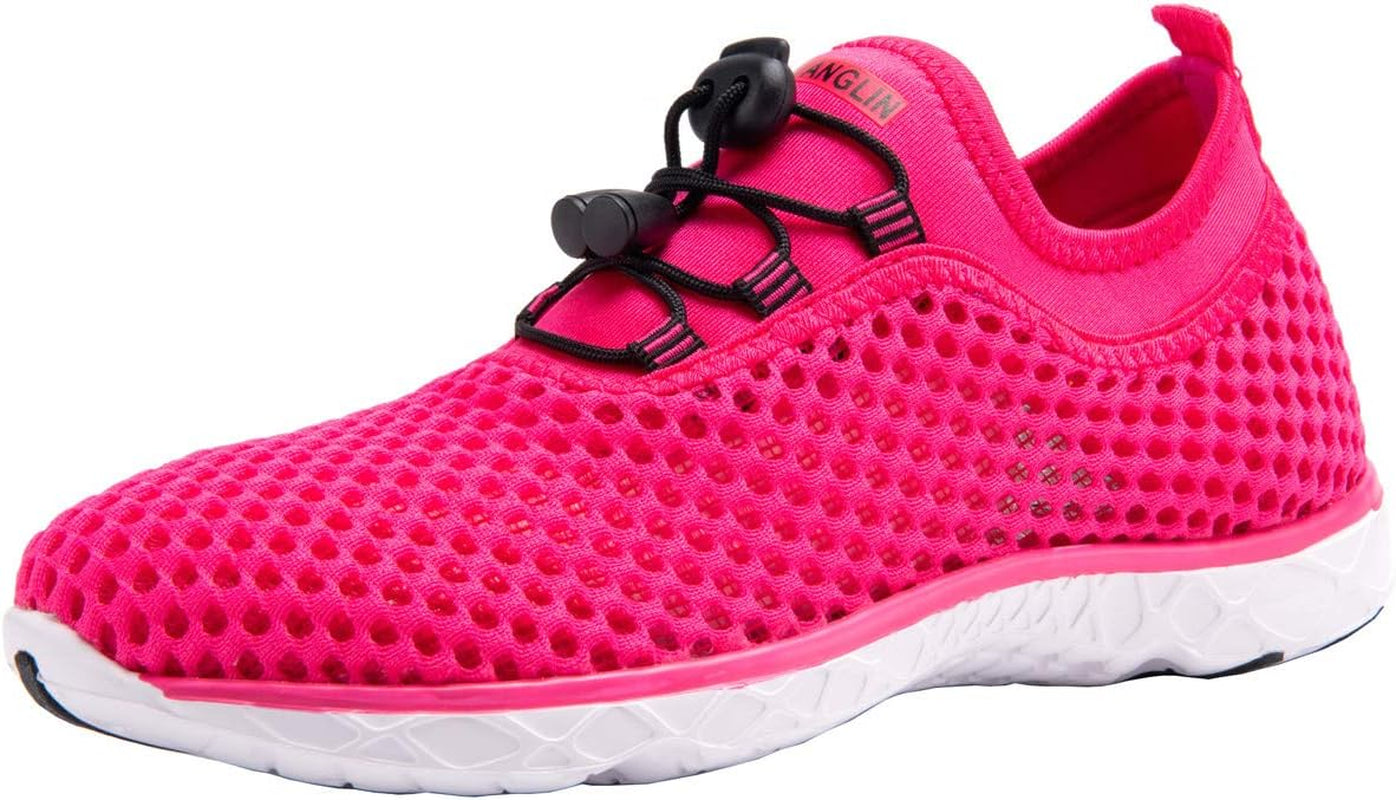 Women's Quick Drying Aqua Water Shoes, Quick Drainage & All-Terrain for Swimming, Hiking, Yoga