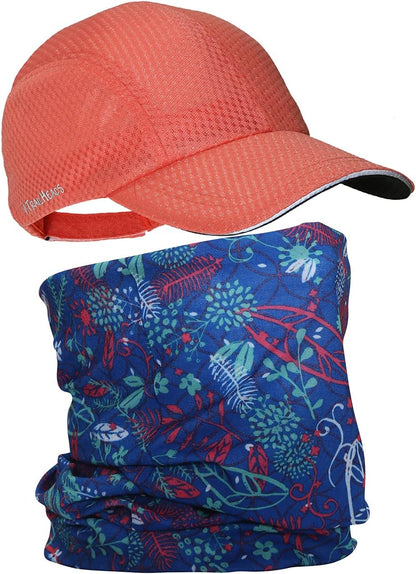 Women’s Race Day Running Hat and Multiband Gift Set