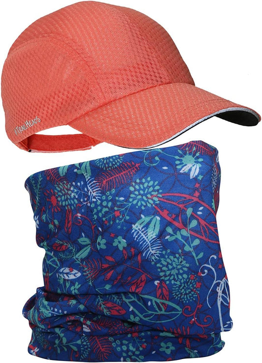 Women’s Race Day Running Hat and Multiband Gift Set