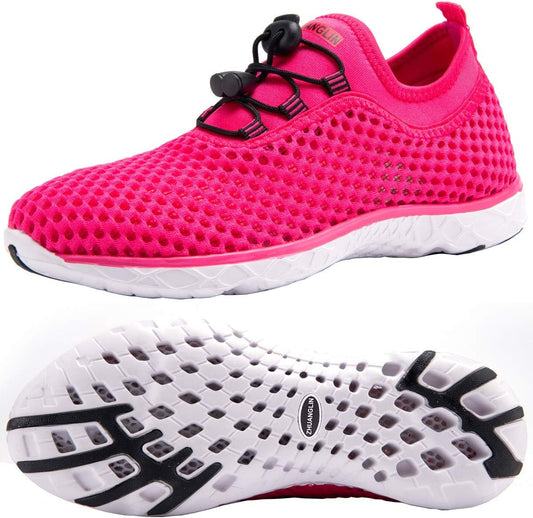 Women's Quick Drying Aqua Water Shoes, Quick Drainage & All-Terrain for Swimming, Hiking, Yoga