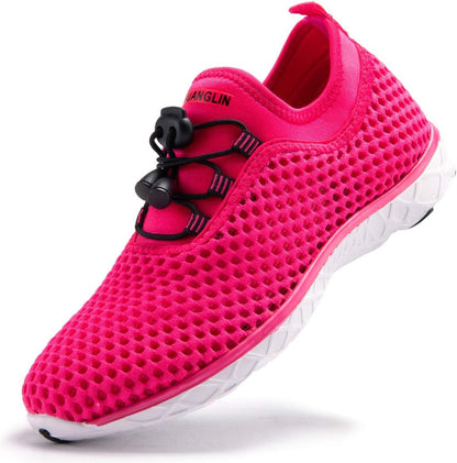 Women's Quick Drying Aqua Water Shoes, Quick Drainage & All-Terrain for Swimming, Hiking, Yoga