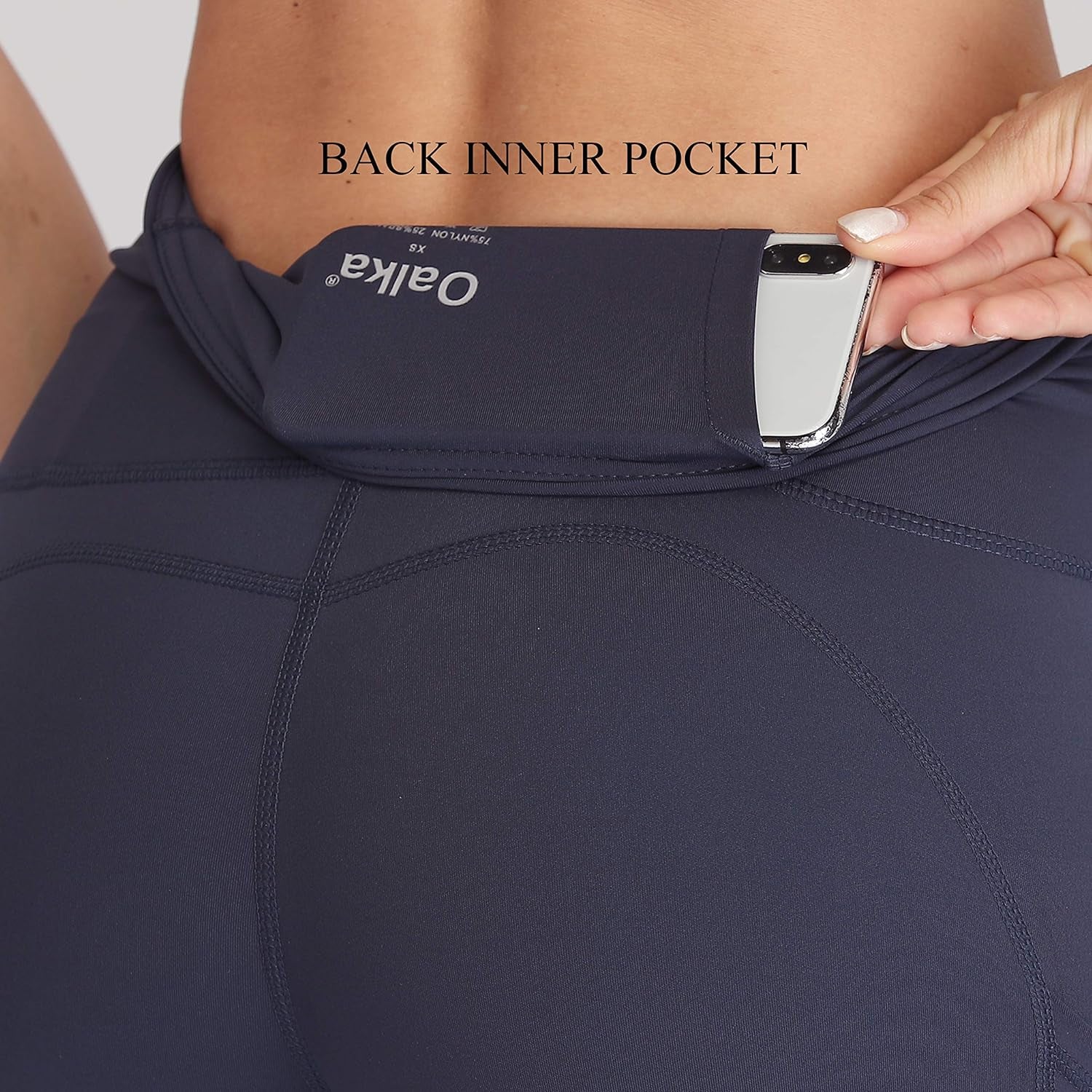 Women's Short Yoga High Waist Workout Shorts (Side Pockets)