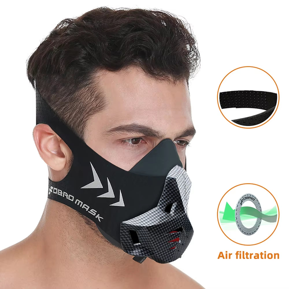 MMA Cardio Workout 3.0 Running Resistance Elevation Endurance Mask 