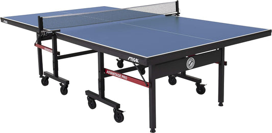 Advantage Series Ping Pong Table - 13, 15, 19, and 25mm Tabletops - Quickplay 10 Minute Assembly - Playback Mode - Recreational to Tournament Level