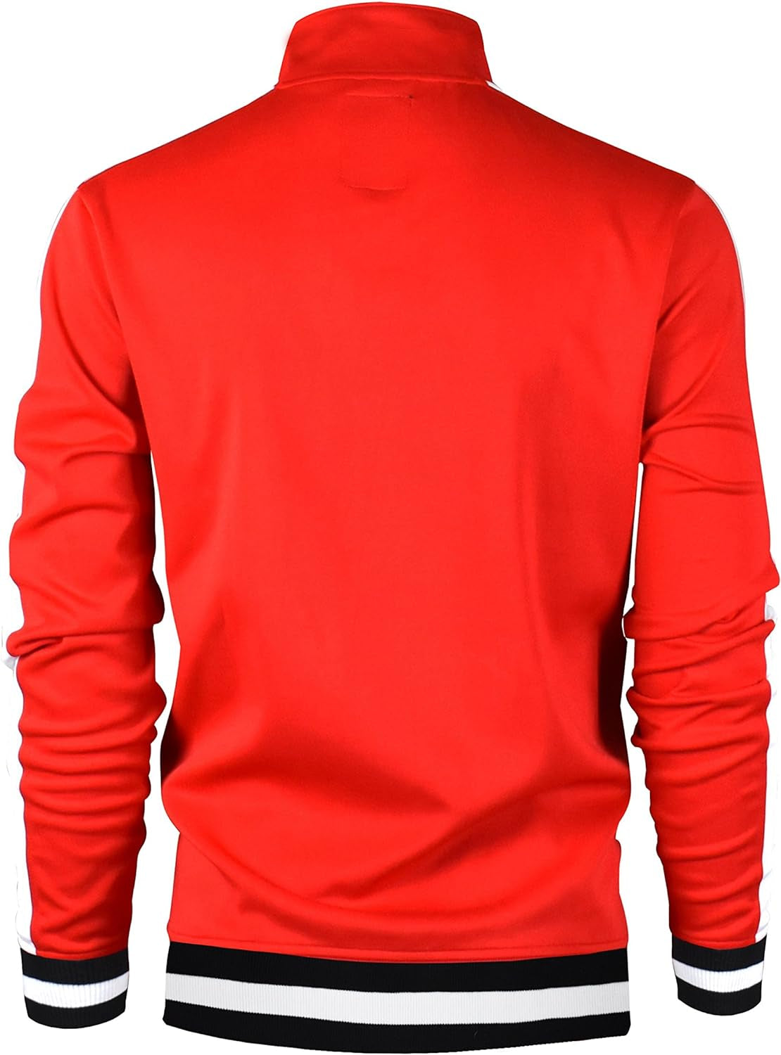-Track Jacket Men's Urban Hip Hop Premium Track Jacket - Slim Fit Side Taping Sportswear Urbanwear Streetwear Top